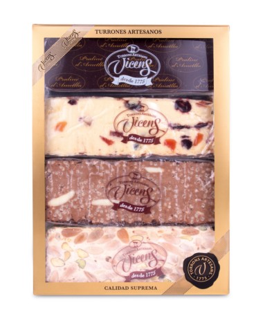 4 Artisanal Nougats Box 80g Nº3