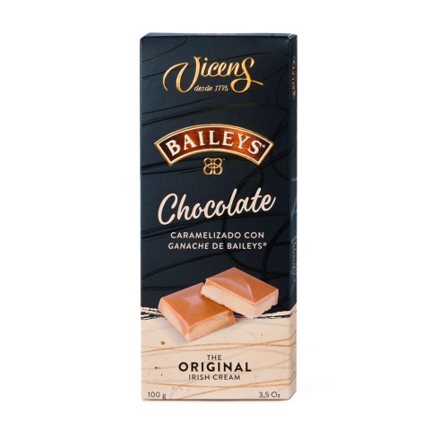 Xocolata Caramel·litzada amb Ganache de Baileys 100g