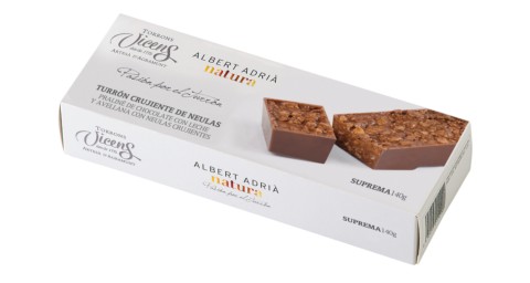 Turrón Crujiente de Neulas Albert Adrià 140g en Estuche