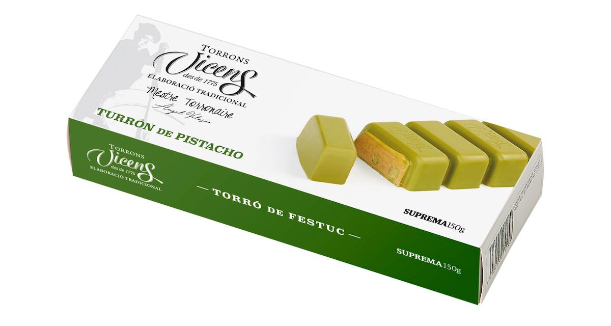 Turrón de Pistacho 150g en Estuche