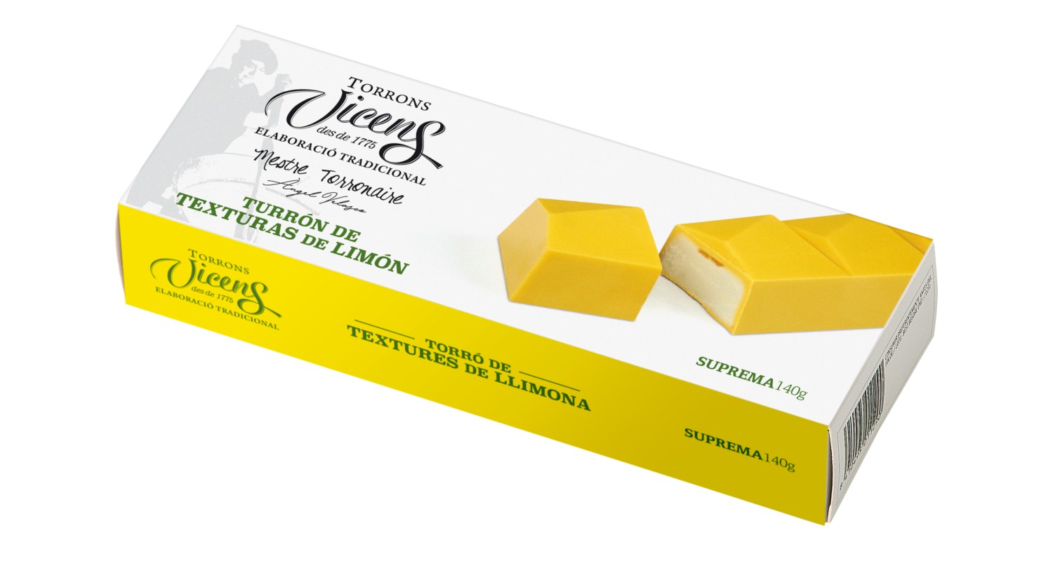 Lemon Textures Nougat 140g in Case