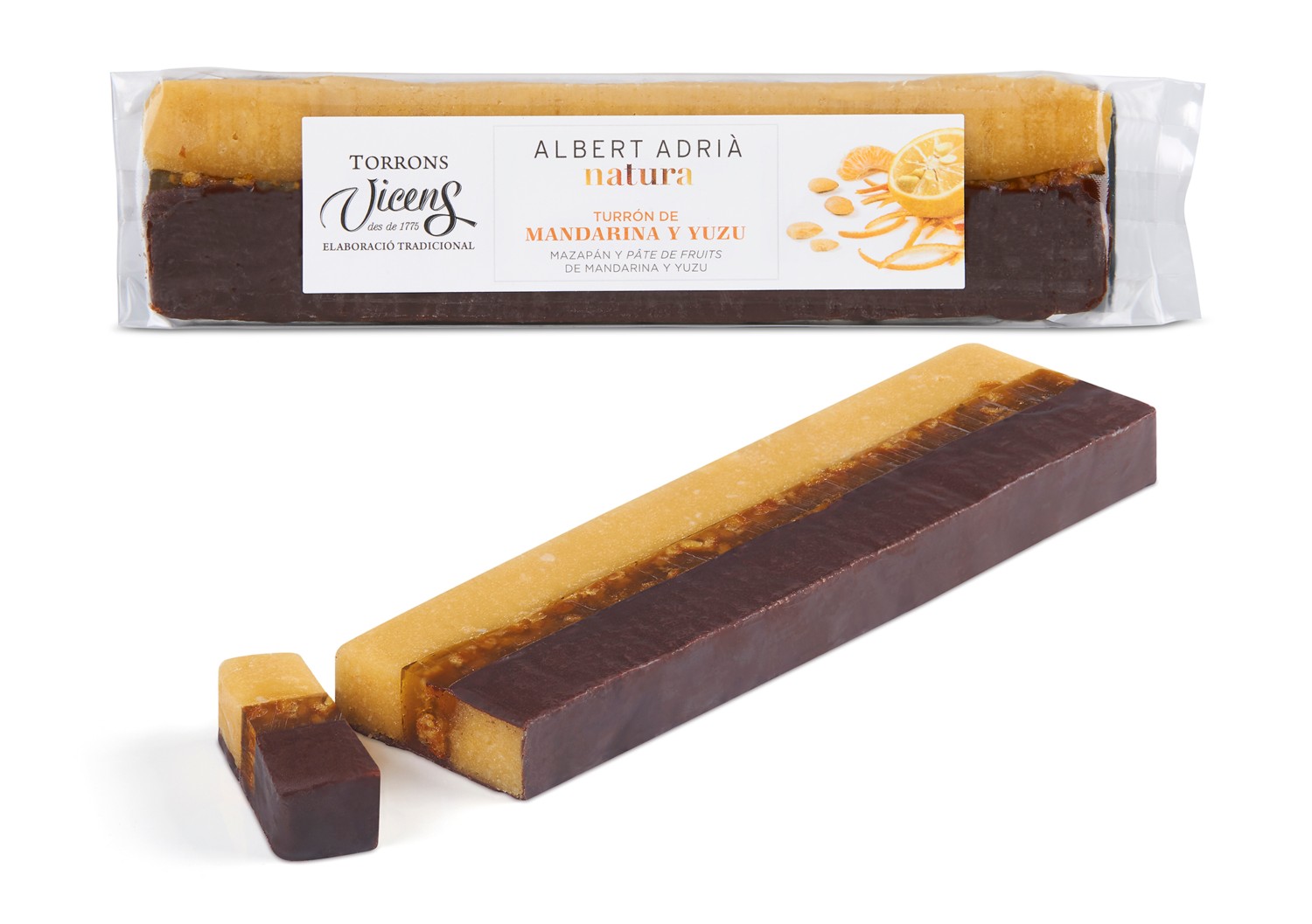 Turrón de Mandarina y Yuzu Albert Adrià 300g