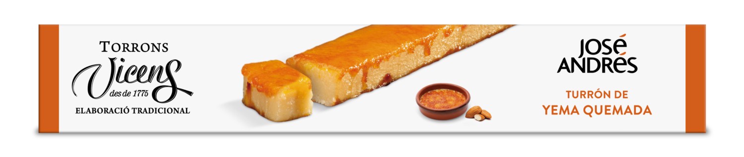 Turrón de Yema Quemada by José Andrés 200g