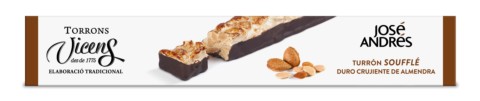 Turrón Soufflé Duro Crujiente de Almendra by José Andrés 150g
