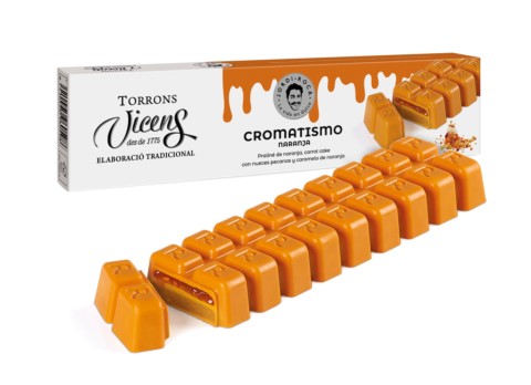 Turrón Cromatismo con Praliné de Naranja by Jordi Roca 300g en Estuche