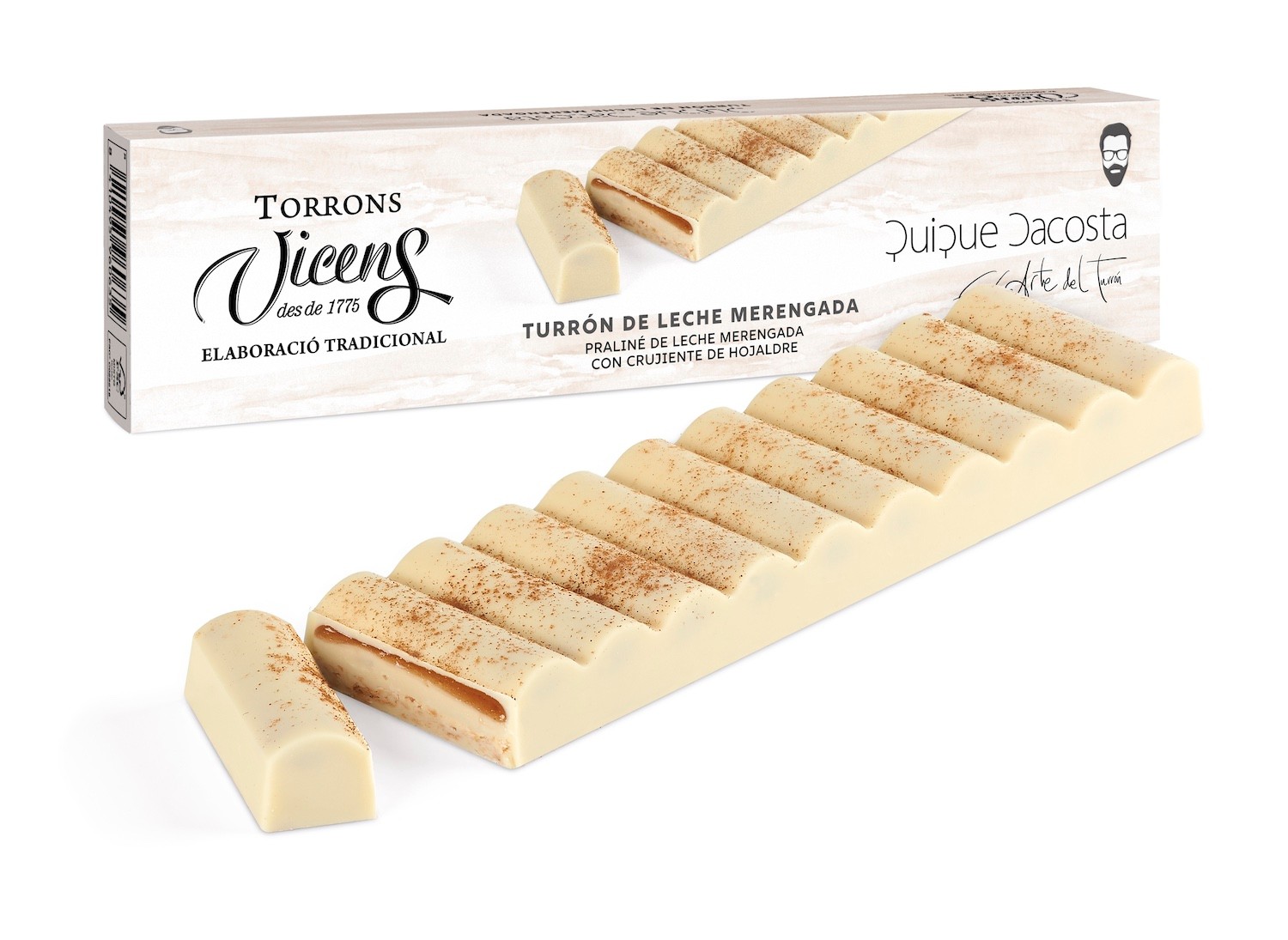 Turrón de Leche Merengada by Quique Dacosta 300g en Estuche