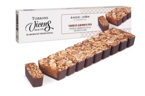 Turrón de Almendra Frita by Ángel León 300g en Estuche