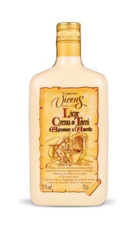 Licor Crema de Turrón