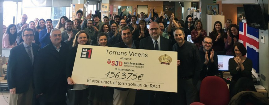 Gran éxito de la campaña del Turrón Solidario de RAC1