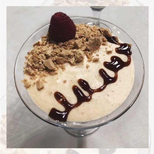 Soft Almond Nougat Mousse Recipe