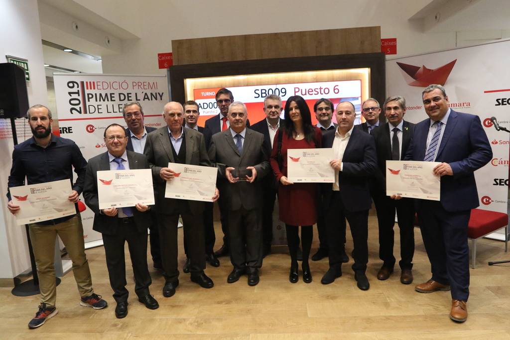 Torrons Vicens gana el premio Pime 2019 de Lleida