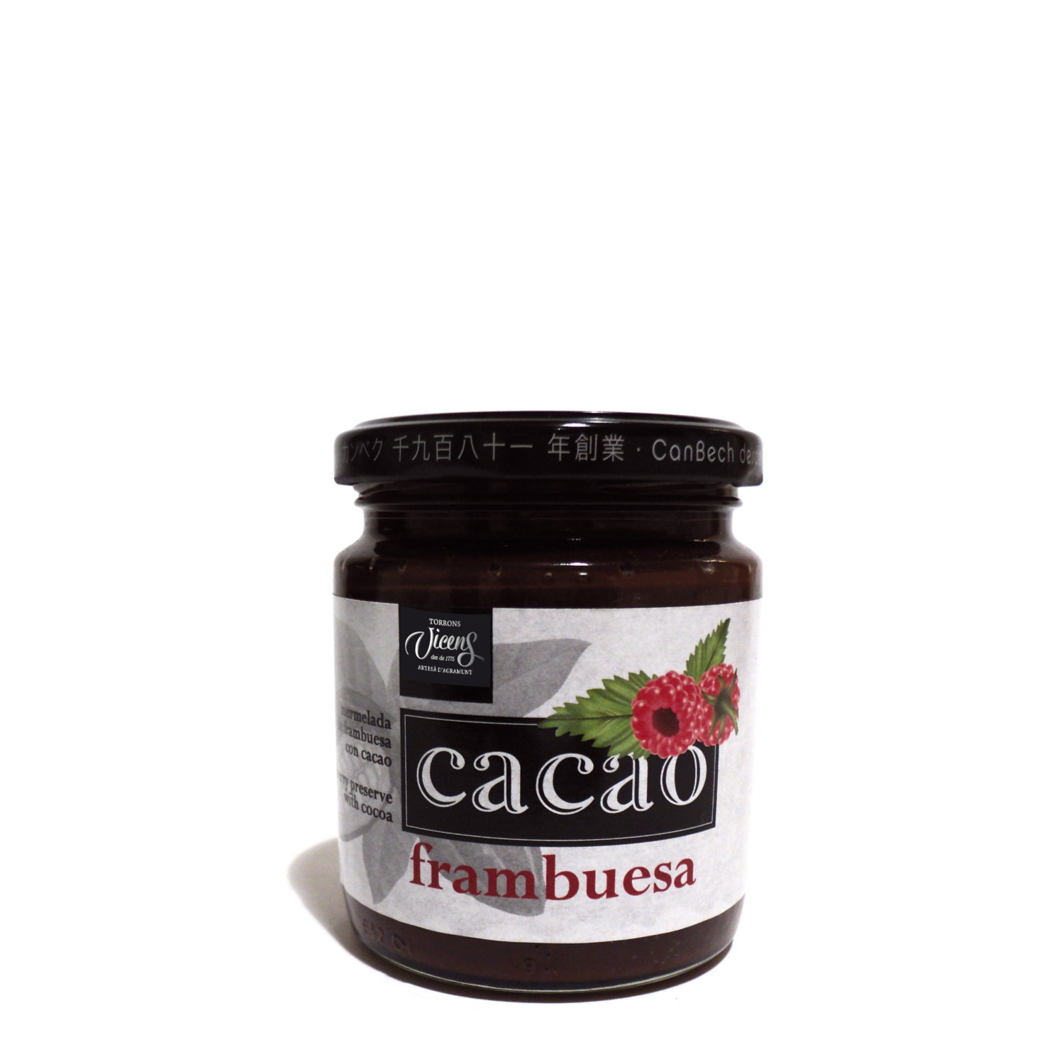 Raspberry Jam with Cocoa Vicens 290g