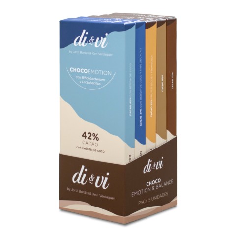 Pack 5 Units of Di & Vi Chocolates