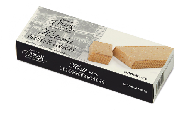 Turrón Historia Cremoso de Almendras 150g