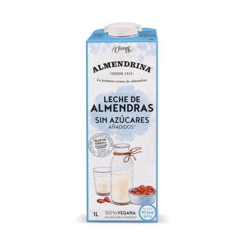 Leche de Almendras Almendrina sin azúcares añadidos 1L