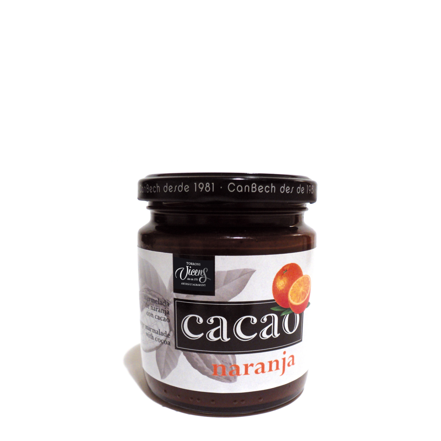 Orange Jam with Cocoa Vicens 290g