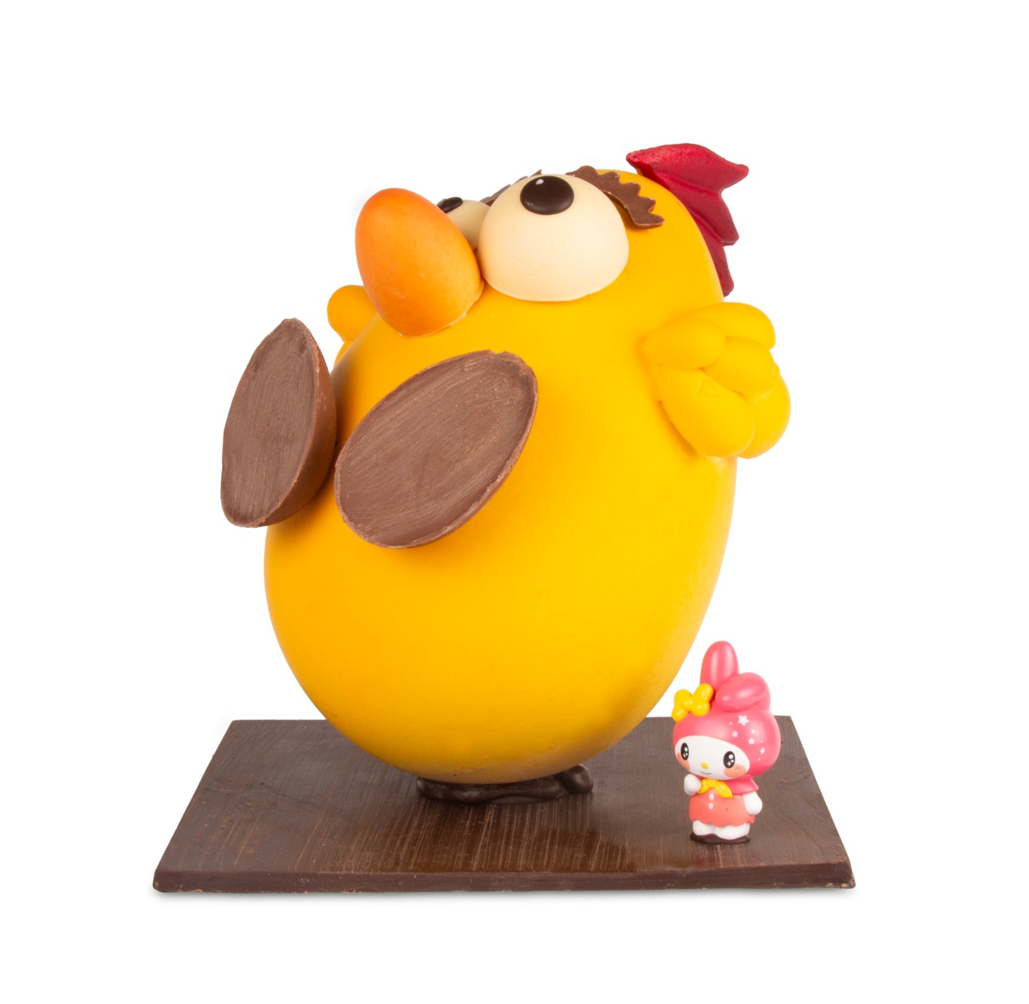 Figura Pollito de Chocolate