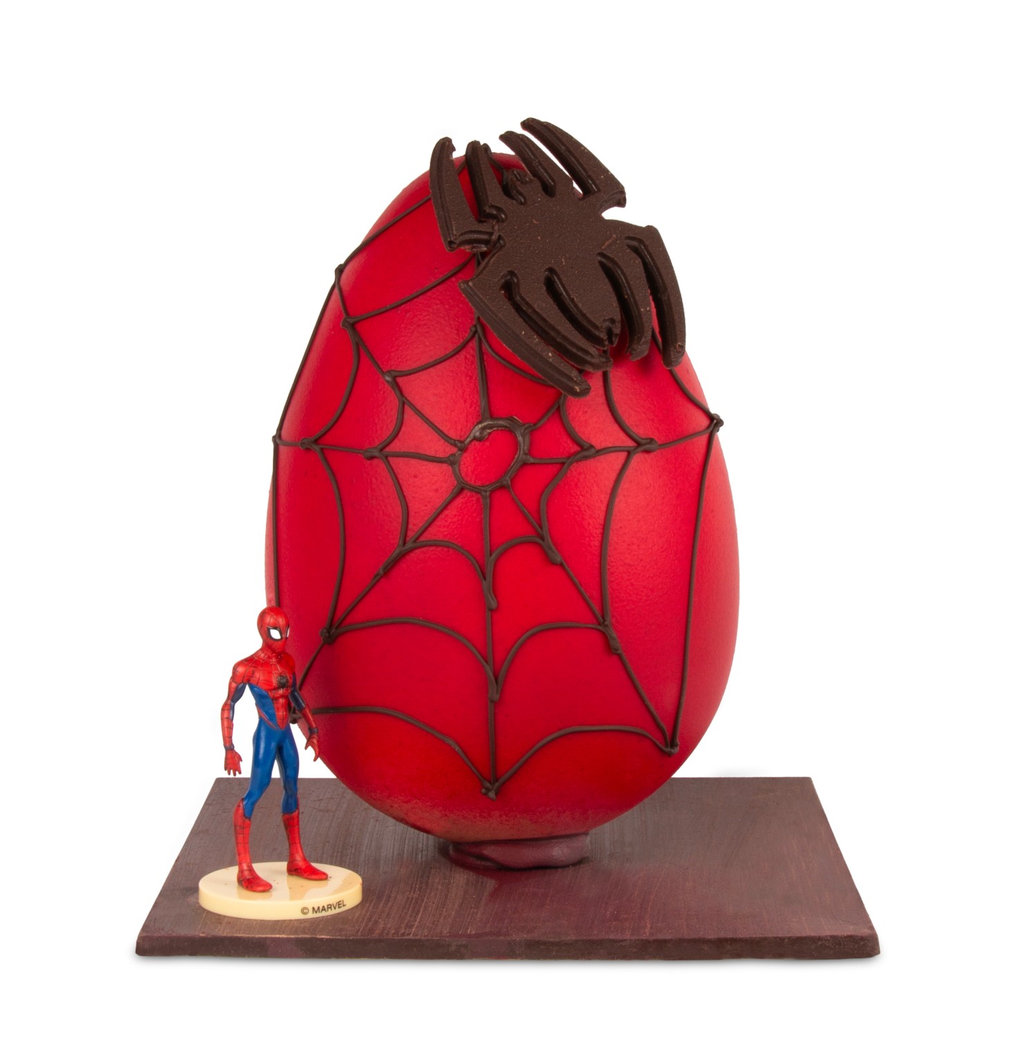 Figura Spiderman de Chocolate