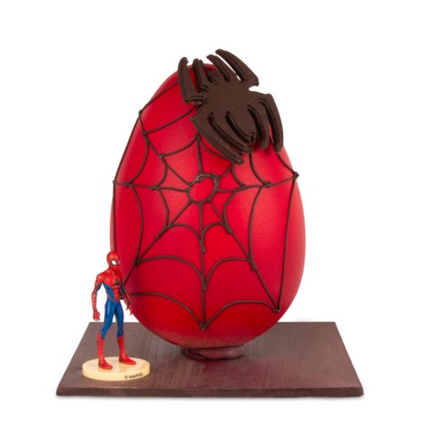 Figura Spiderman de Chocolate