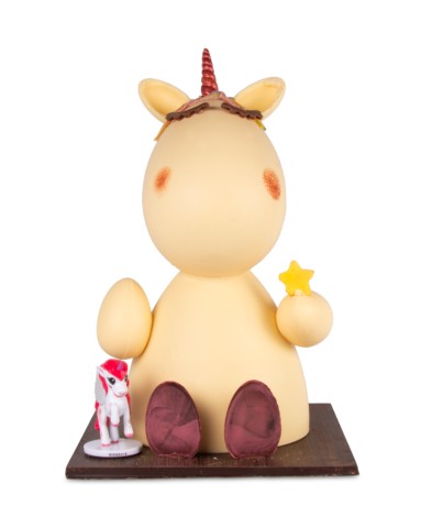 Figura de Unicornio de Chocolate