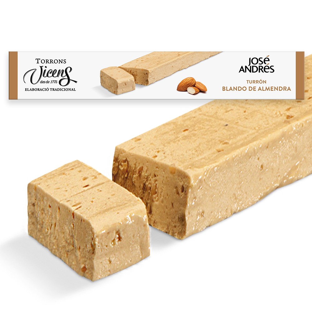 Soft Almond Nougat by José Andrés 200g