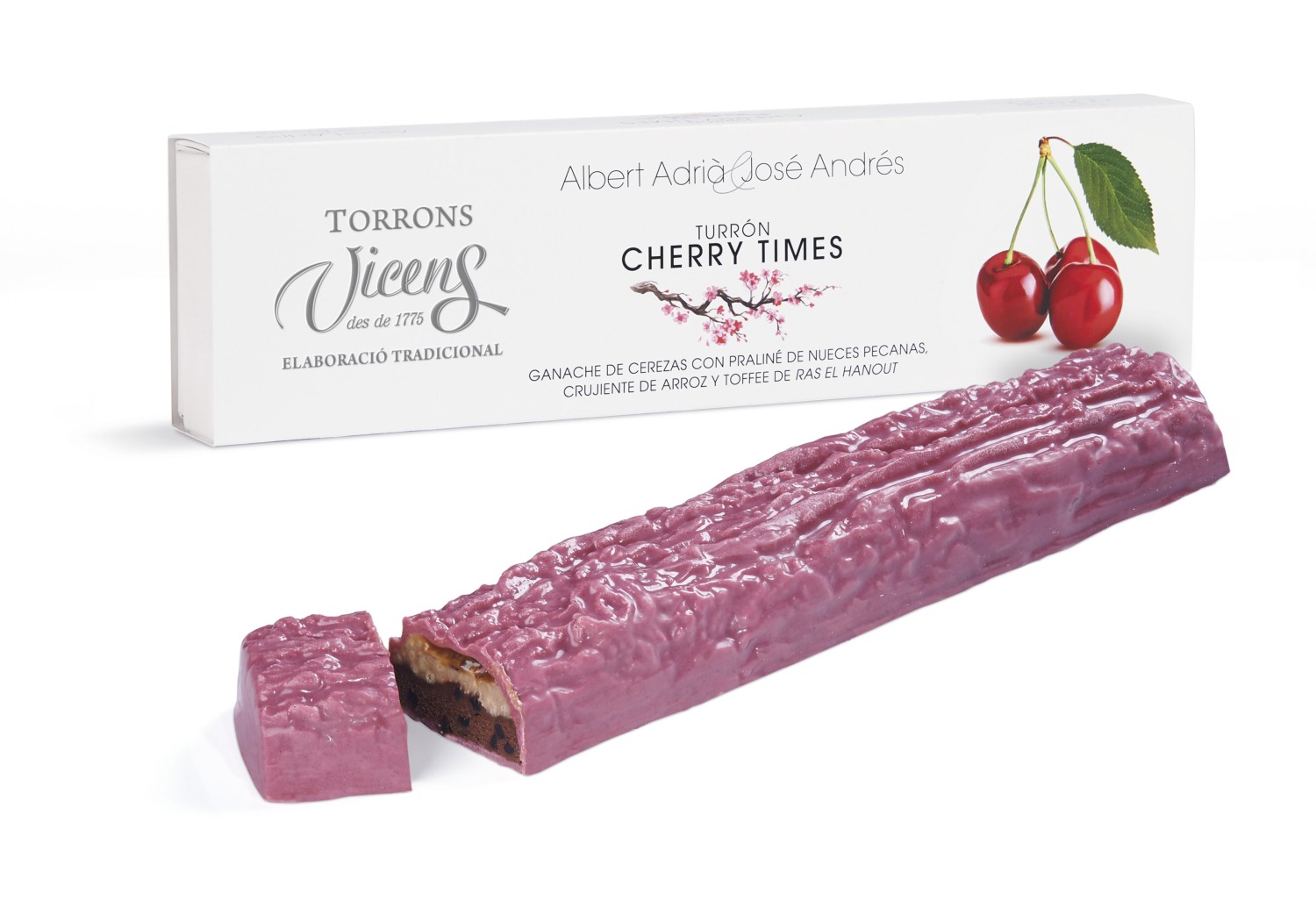 Torró Cherry Times Albert Adrià & José Andrés 275g