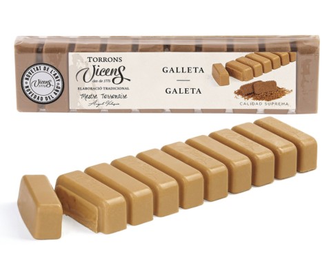 Nougat aux biscuits 300g