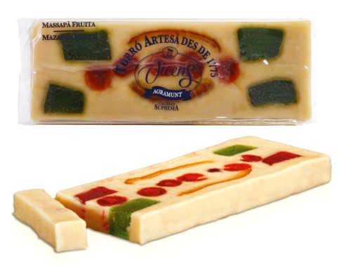 Nougat Massepain avec des Fruits 500g