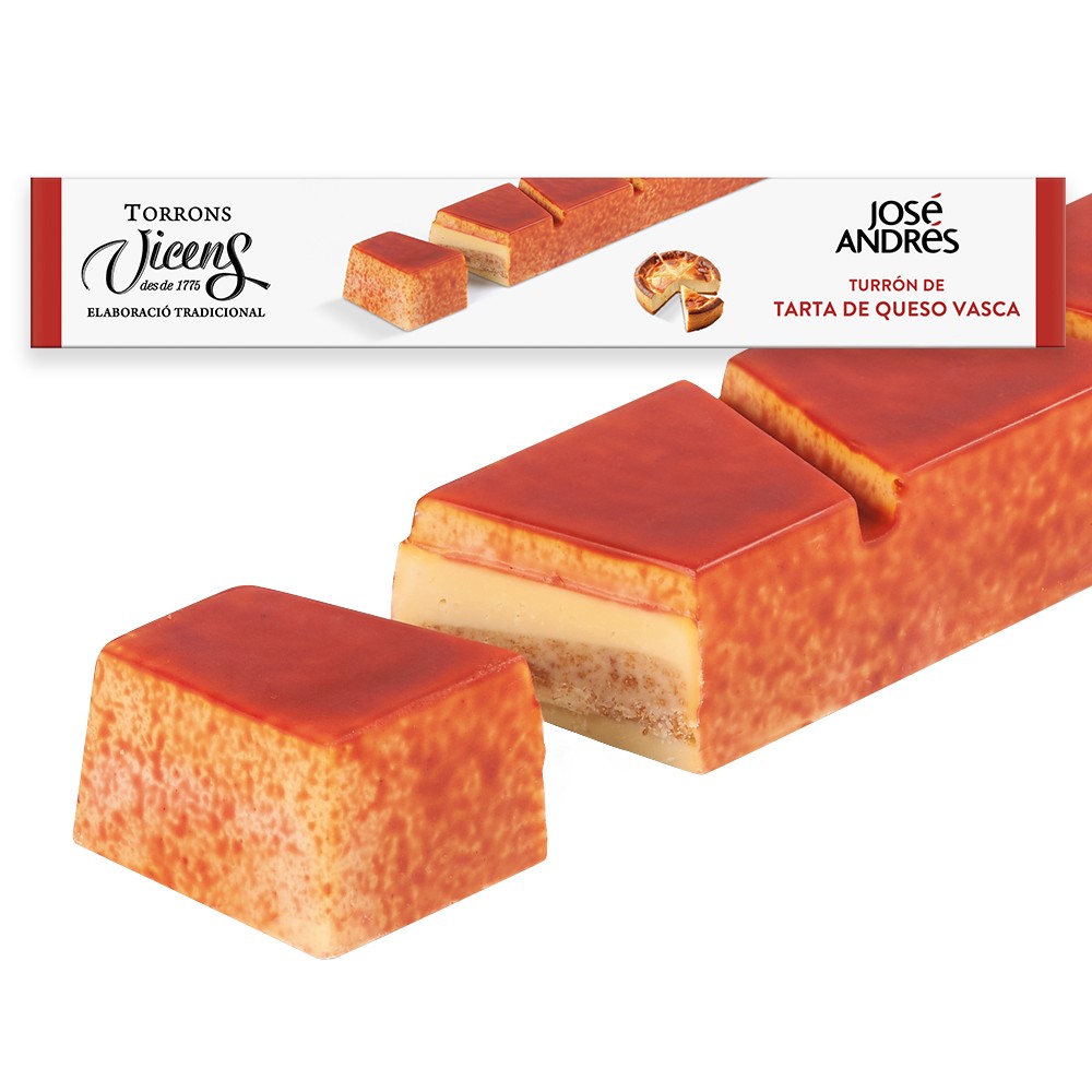 Torró de Pastís de Formatge Basca by José Andrés 200g