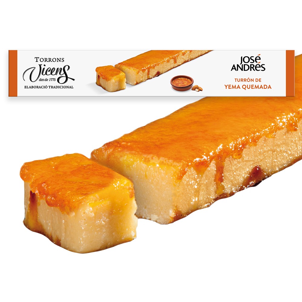 Burnt Egg Yolk Nougat by José Andrés 200g